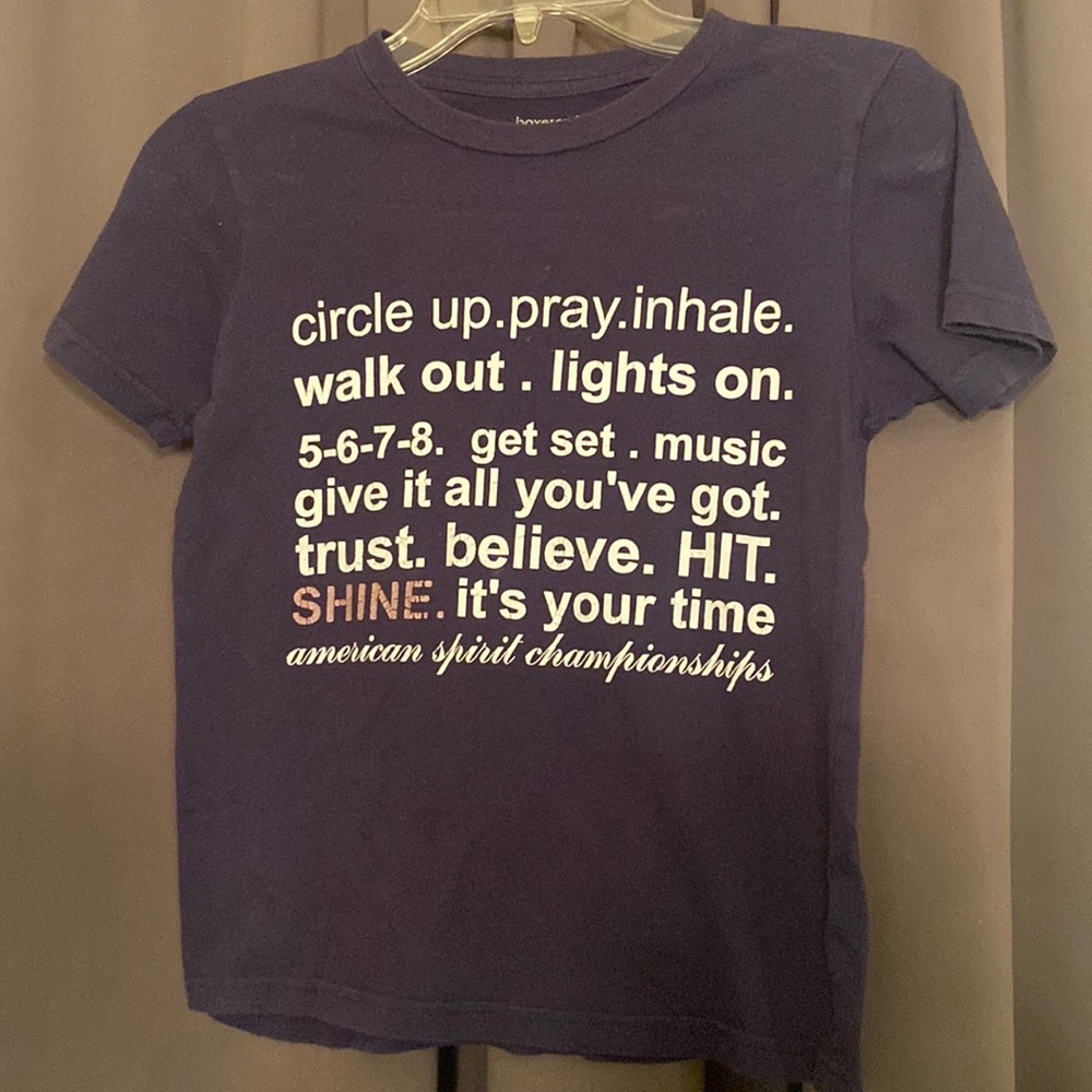 ASC American Spirit Championships cheer tee